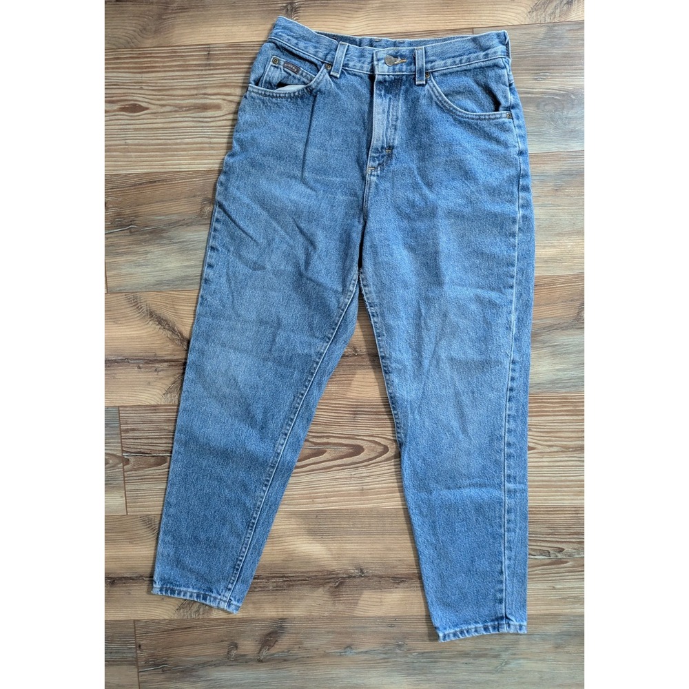 Riders Medium Wash Skinny Straight 90s Y2K Mom Denim Jeans